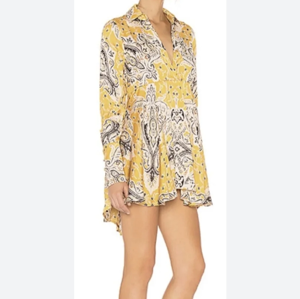 Free People Field of Butterflies Tunic